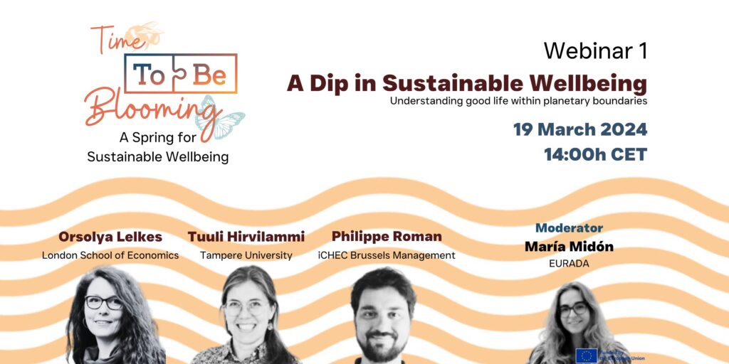 WATCH NOW: A Dip in Sustainable Wellbeing